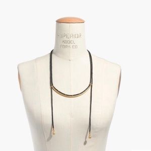 Madewell bolo choker necklace